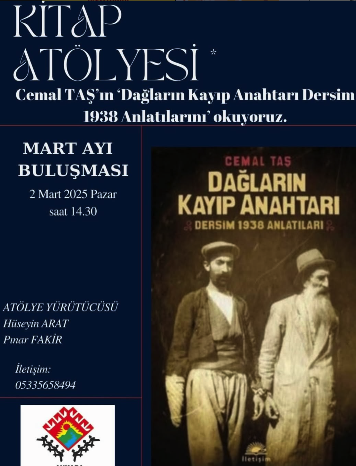 Kitap Atölyesi afişi 1